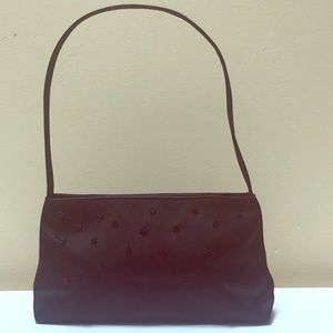 LIttle black satin Guess dress bag